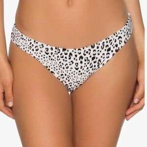 New Swim Systems Americana Moderate Coverage Bikini Bottom Swimsuit Feline XS